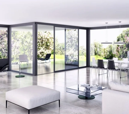 Aluminum windows and doors